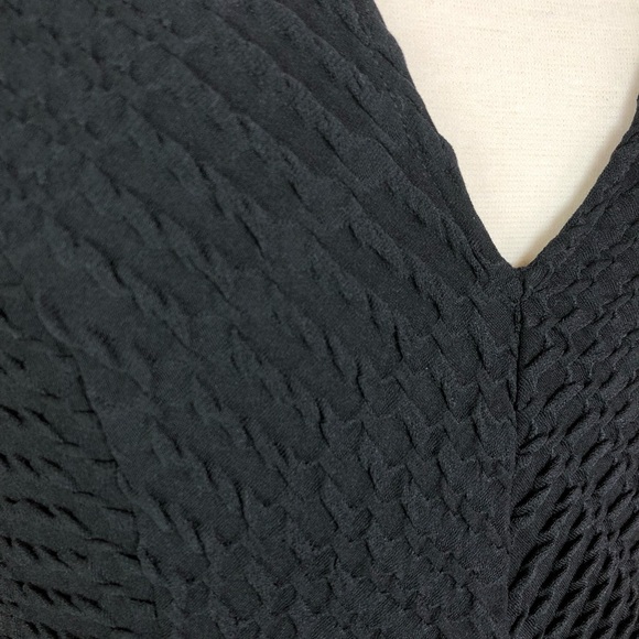 Anthropologie Open Back Textured Skater Dress, M - Picture 4 of 5